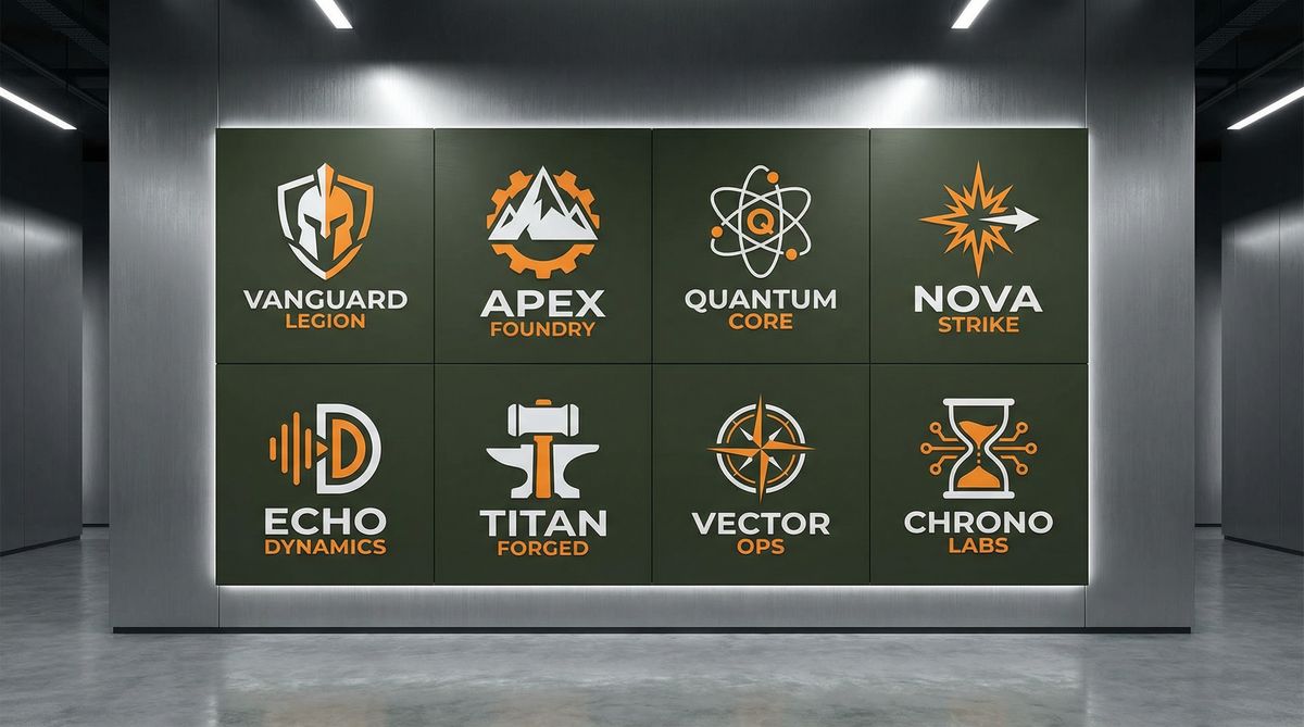 高清动漫合作游戏品牌Logo墙