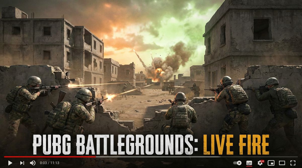 高清动漫绝地求生城市巷战视频